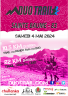 DUO TRAIL® SAINTE BAUME | MAZAUGUES : 10,5KM - 22 KM