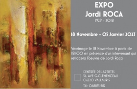 Exposition du Peintre Catalan Jordi ROCA